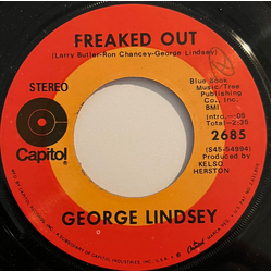 George Lindsey Freaked Out Vinyl 7" USED