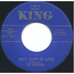 The Checkers White Cliffs Of Dover / Without A Song Vinyl 7" USED