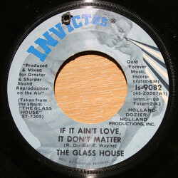 Glass House If It Ain't Love, It Don't Matter USED VINYL 7INCH 45 RPM