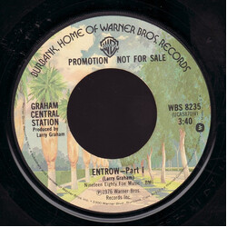 Graham Central Station Entrow USED VINYL 7INCH 45 RPM SINGLE PROMO