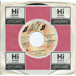Al Green Let's Get Married USED VINYL 7INCH 45 RPM PROMO STEREO MONO