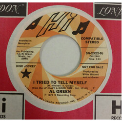 Al Green I Tried To Tell Myself USED VINYL 7INCH 45 RPM STEREO PROMO