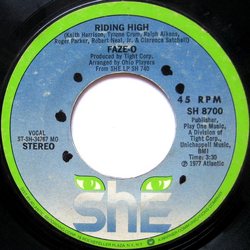 Faze-O Riding High Vinyl 7" USED
