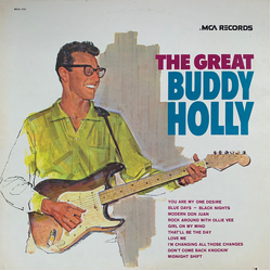 Buddy Holly The Great Buddy Holly Vinyl LP USED