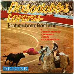 Banda De La Academia General Militar Pasadobles Toreros Vinyl 7" USED