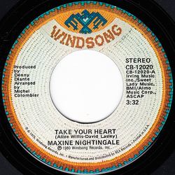 Maxine Nightingale Take Your Heart Vinyl 7" USED