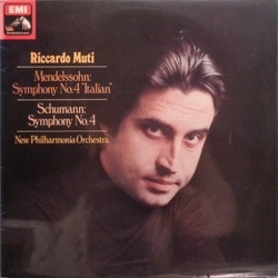 Felix Mendelssohn-Bartholdy / Robert Schumann / Riccardo Muti / New Philharmonia Orchestra Symphony No. 4 "Italian" / Symphony No. 4 Vinyl LP USED