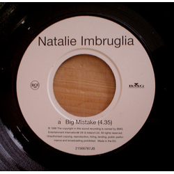 Natalie Imbruglia Big Mistake Vinyl 7" USED