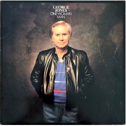 George Jones (2) One Woman Man Vinyl LP USED