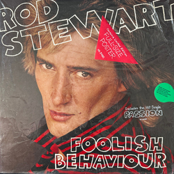 Rod Stewart Foolish Behaviour Vinyl LP USED