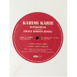 Kahimi Karie Superfreak (Sweet Robots Remix) Vinyl 12" USED