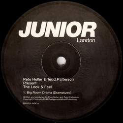 Pete Heller / Tedd Patterson / The Look & Feel Big Room Drama Vinyl 12" USED