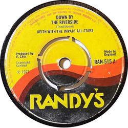 Impact All Stars Down By The Riverside Vinyl 7" USED