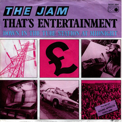 The Jam That's Entertainment Vinyl 7" USED