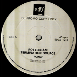 Rotterdam Termination Source Poing Vinyl 12" USED
