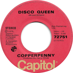 Copperpenny Disco Queen Vinyl 7" USED