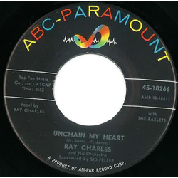 Ray Charles And His Orchestra Unchain My Heart / But On The Other Hand Baby Vinyl 7" USED