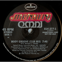 Omni (2) Body Groove Vinyl 12" USED