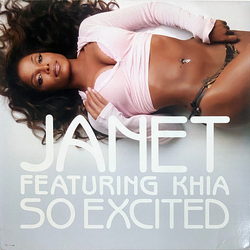 Janet Jackson / Khia So Excited Vinyl 12" USED