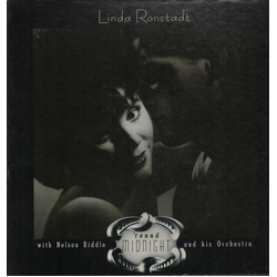 Linda Ronstadt / Nelson Riddle And His Orchestra 'Round Midnight Vinyl 3 LP Box Set USED