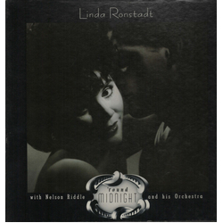 Linda Ronstadt / Nelson Riddle And His Orchestra 'Round Midnight Vinyl 3 LP Box Set USED