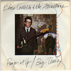 Elvis Costello & The Attractions Pump It Up Vinyl 7" USED