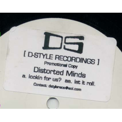 Distorted Minds Lookin For Us? / Let It Roll Vinyl 12" USED