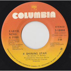 Earth, Wind & Fire Shining Star Vinyl 7" USED