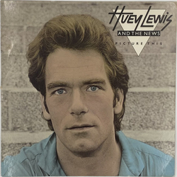 Huey Lewis & The News Picture This Vinyl LP USED