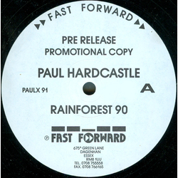 Paul Hardcastle Rainforest 90 Vinyl 12" USED