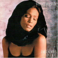 Whitney Houston I Will Always Love You Vinyl 7" USED