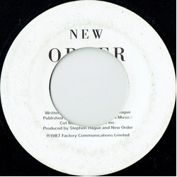 New Order True Faith Vinyl 7" USED