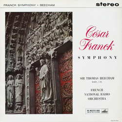 Sir Thomas Beecham / Orchestre National De France / César Franck Symphony In D Minor Vinyl LP USED