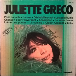 Juliette Gréco Juliette Greco Vinyl LP USED