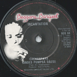 Incantation (2) Cacharpaya (Andes Pumpsá Dàesi) Vinyl 7" USED