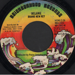 Melanie (2) Brand New Key Vinyl 7" USED