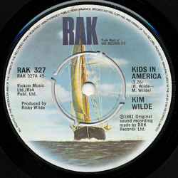 Kim Wilde Kids In America Vinyl 7" USED