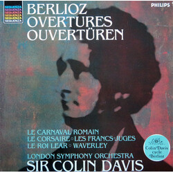 Hector Berlioz / The London Symphony Orchestra / Sir Colin Davis Overtures - Ouvertüren Vinyl LP USED