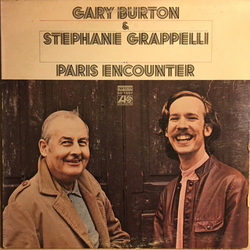Gary Burton / Stéphane Grappelli Paris Encounter Vinyl LP USED