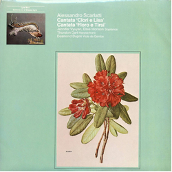 Alessandro Scarlatti / Jennifer Vyvyan / Elsie Morison / Thurston Dart / Desmond Dupré Cantata 'Clori e Lisa' / Cantata 'Floro e Tirsi' Vinyl LP USED