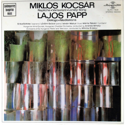 Kocsár Miklós / Lajos Papp Repliche / Variazioni / Lonely Song / Dialogo / Meditations Vinyl LP USED