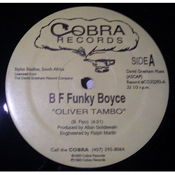 B F Funky Boyce Oliver Tambo Vinyl 12" USED