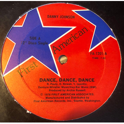 Danny Johnson (2) Dance, Dance, Dance Vinyl 12" USED