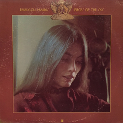 Emmylou Harris Pieces Of The Sky Vinyl LP USED