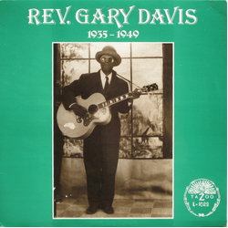 Rev. Gary Davis 1935-1949 Vinyl LP USED