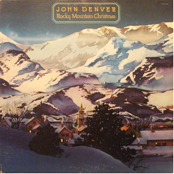 John Denver Rocky Mountain Christmas Vinyl LP USED