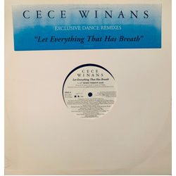 CeCe Winans Let Everything That Has Breath (Exclusive Dance Mixes) Vinyl 12" USED