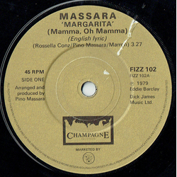 Pino Massara Margarita (Mamma, Oh Mamma) Vinyl 7" USED