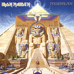 Iron Maiden Powerslave Vinyl LP USED