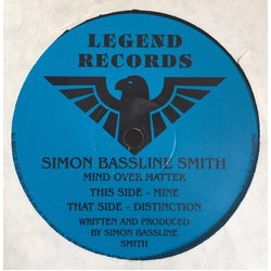 Simon "Bassline" Smith Mind Over Matter Vinyl 12" USED